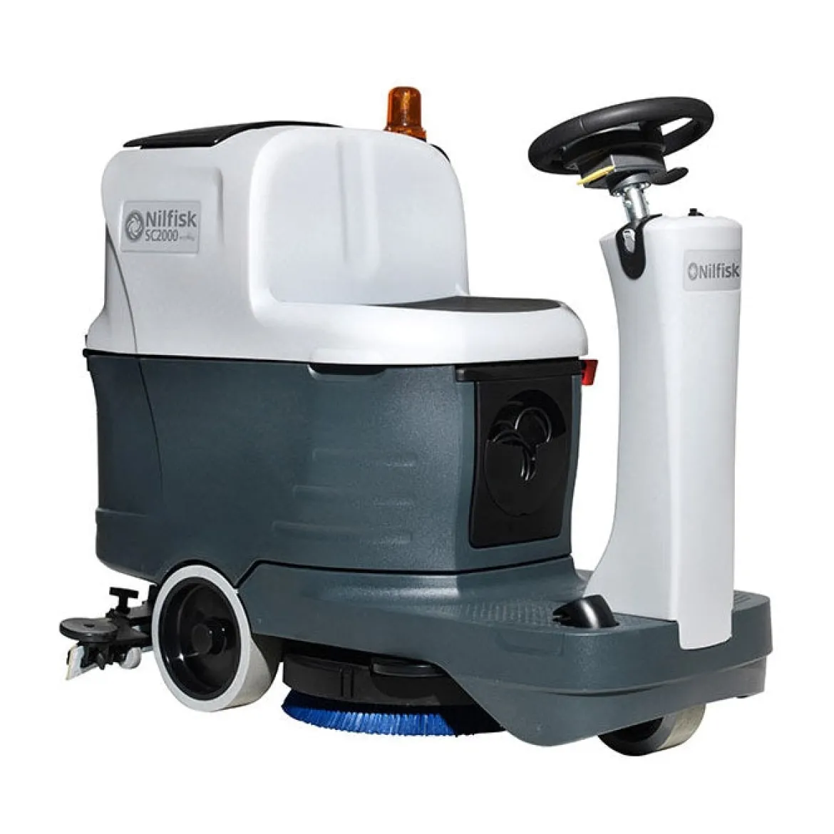 Advance® SC2000™ 20" Compact Ride-on Floor Scrubber w/ Pad Drivers - 18.5 Gallons