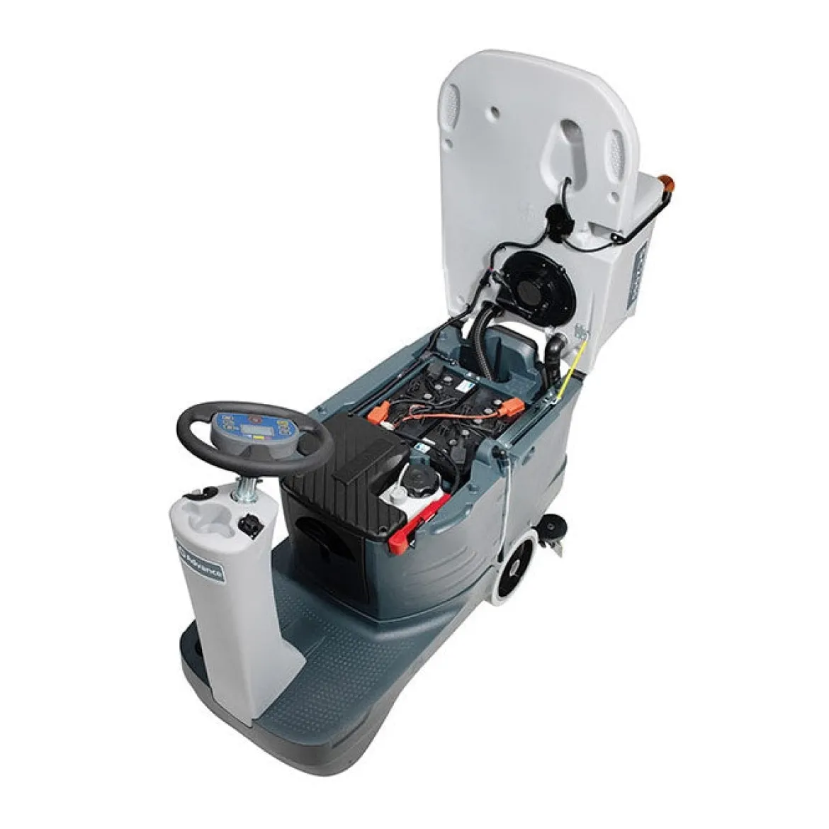 Advance® SC2000™ 20" Compact Ride-on Floor Scrubber w/ Pad Drivers - 18.5 Gallons