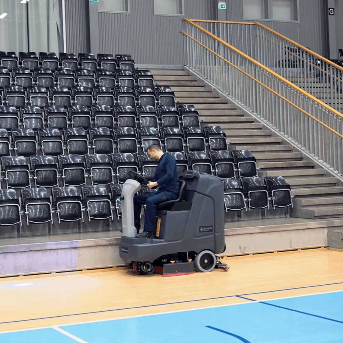 Advance® SC4000® Ride-On Floor Scrubber w/ REV Technology (Battery, EcoFlex™ & High Performance Options Available)