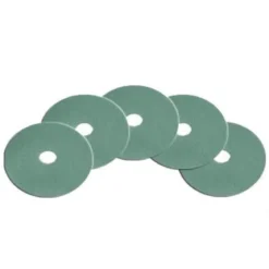 20" Aqua High Gloss Floor Burnishing Pads - Case of 5