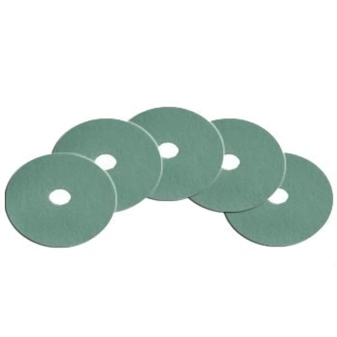 20" Aqua High Gloss Floor Burnishing Pads - Case of 5