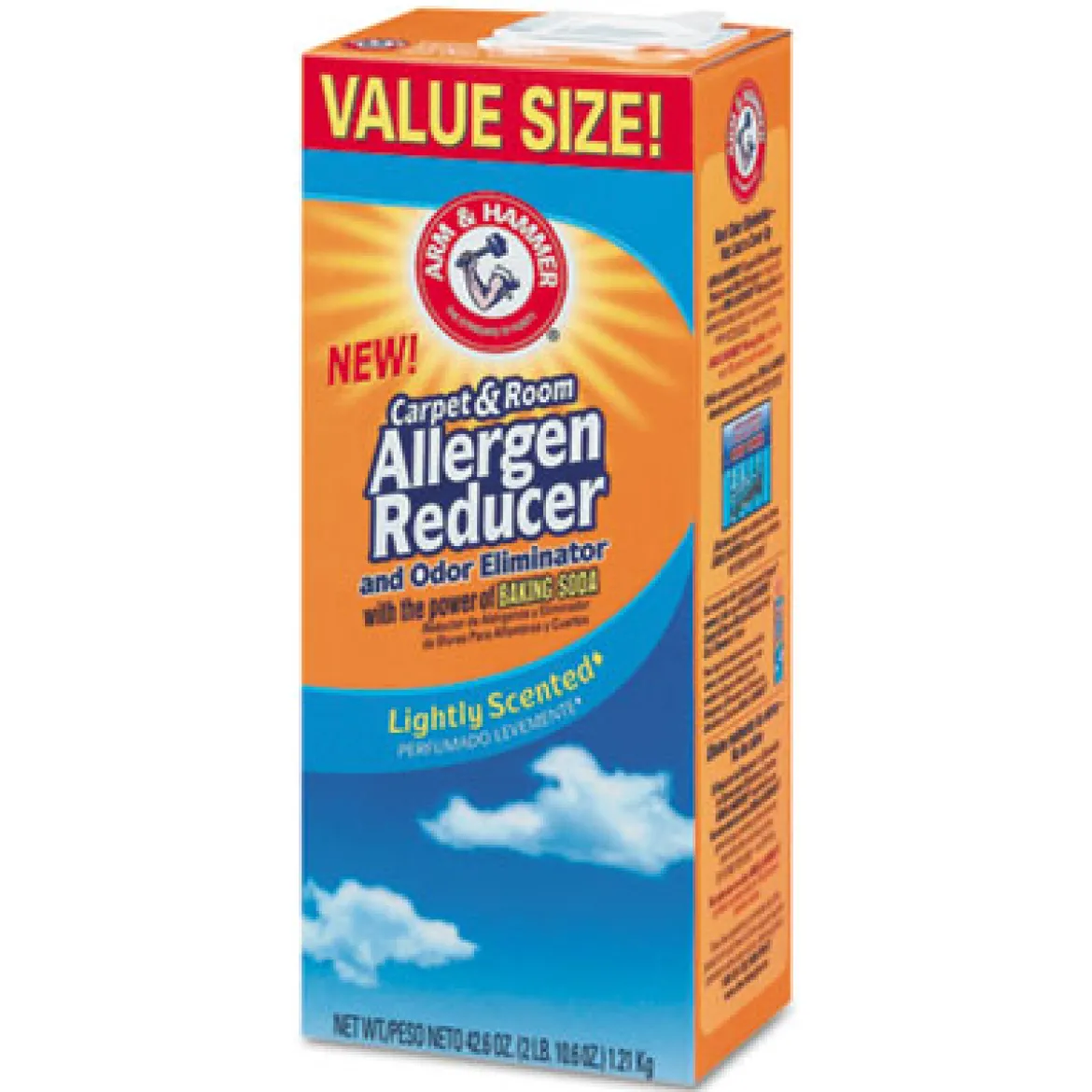Arm & Hammer Carpet & Room Allergen Reducer & Odor Eliminator (42.6 oz Box) - Case of 9