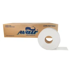 Avair® JRT 2-Ply Jumbo Roll Tissue (3.3" x 1,000') - 12 Rolls