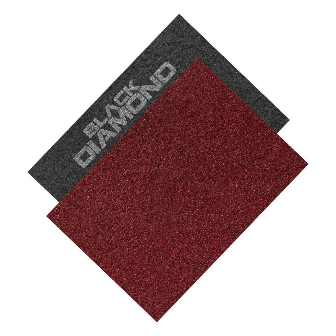 Black Diamond 400 Grit Red Concrete & Natural Stone Floor Prep Pads (Rectangular) - Case of 2