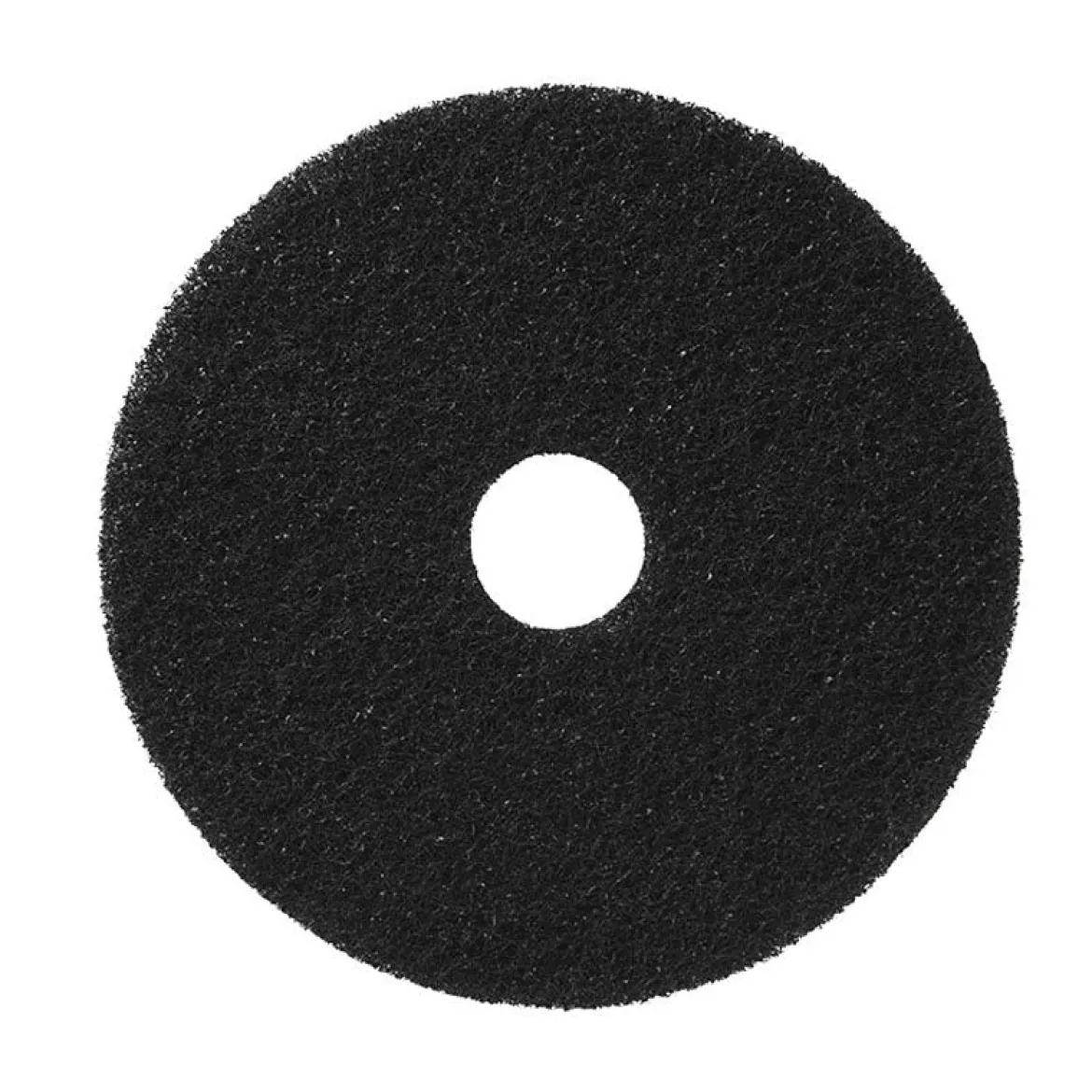 14" Black Floor Stripping Pads - Case of 5