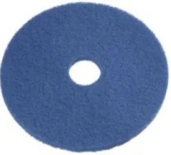 12" Blue Medium Duty Floor Scrubbing Pads - Case of 5