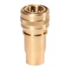 1/4" Brass Female Quick Disconnect Fitting (#A00102) For EDIC Carpet Extractor Tools & Hoses