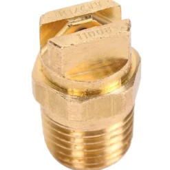 1/4" Brass 110° Universal V-Jet Spray Nozzle (#11008) for Non-Heated Carpet Extractors - #08 Orifice