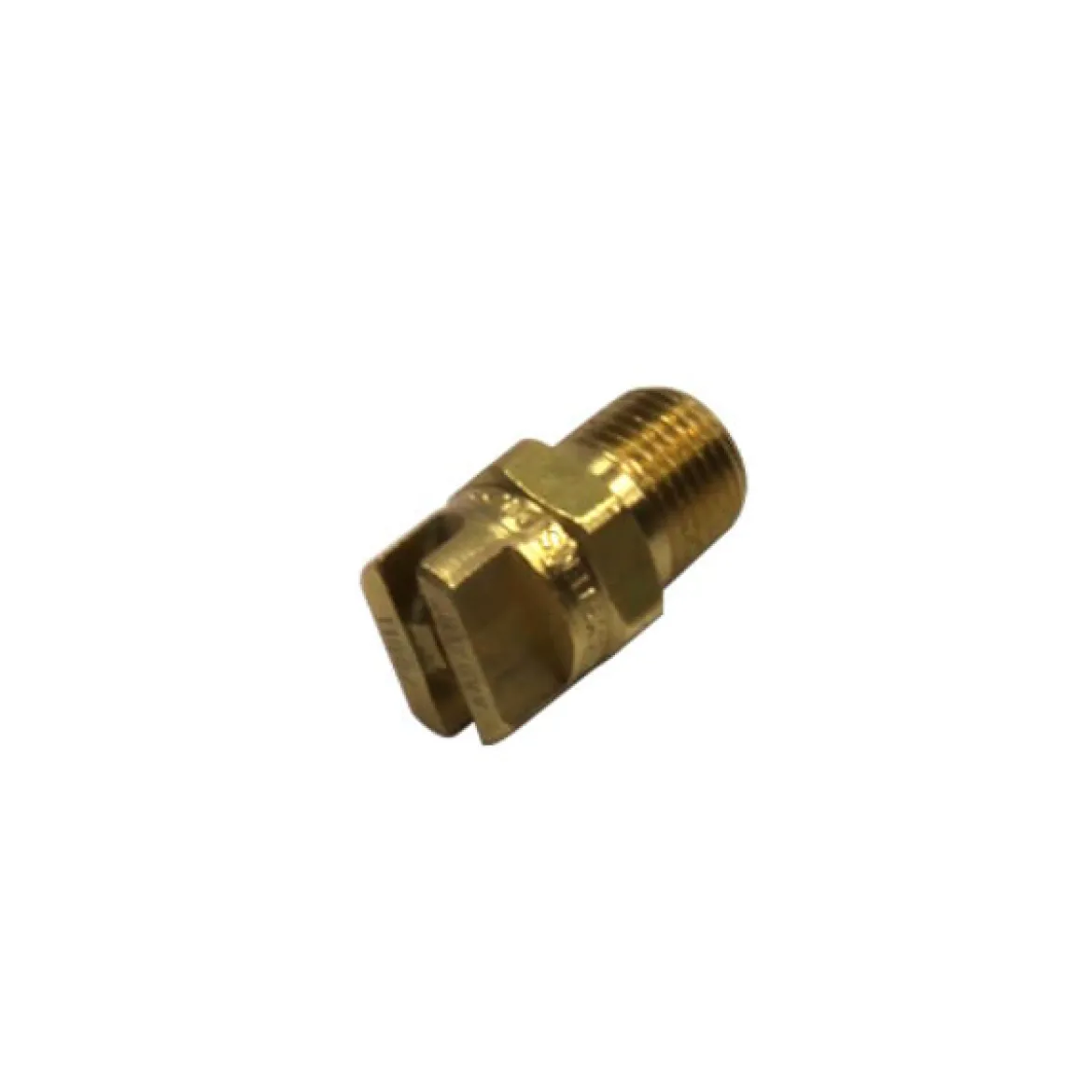 1/8" Brass V-Jet Spray Nozzle (#11002) for Mytee® Carpet Extractor Wands - #02 Orifice