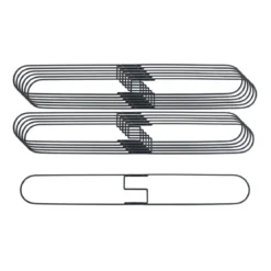 Bright Solutions® 72" Black Powder Coated Dust Mop Frames - Case of 12