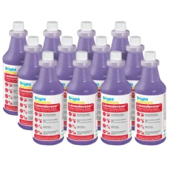 Bright Solutions® Lavenderoso™ All-Purpose Cleaner (1 Quart Bottles) - Case of 12