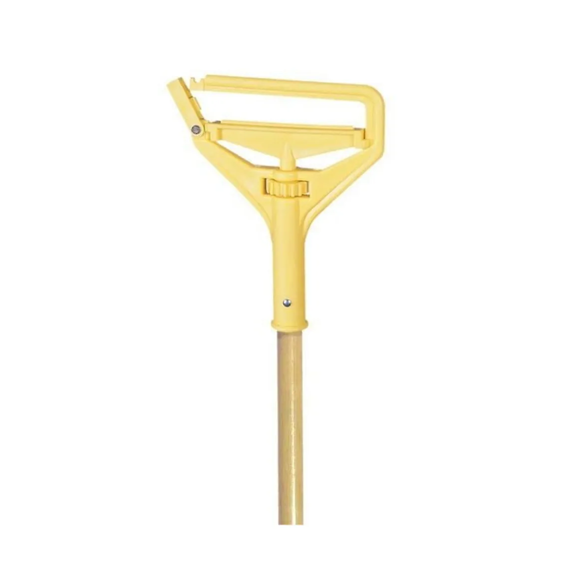 Bright Solutions® 60" Quick Change Side-Gate Wood Mop Handle (#C8PW60)