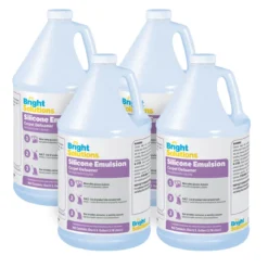 Bright Solutions® Silicone Emulsion Carpet Defoamer (1 Gallon Bottles) - Case of 4