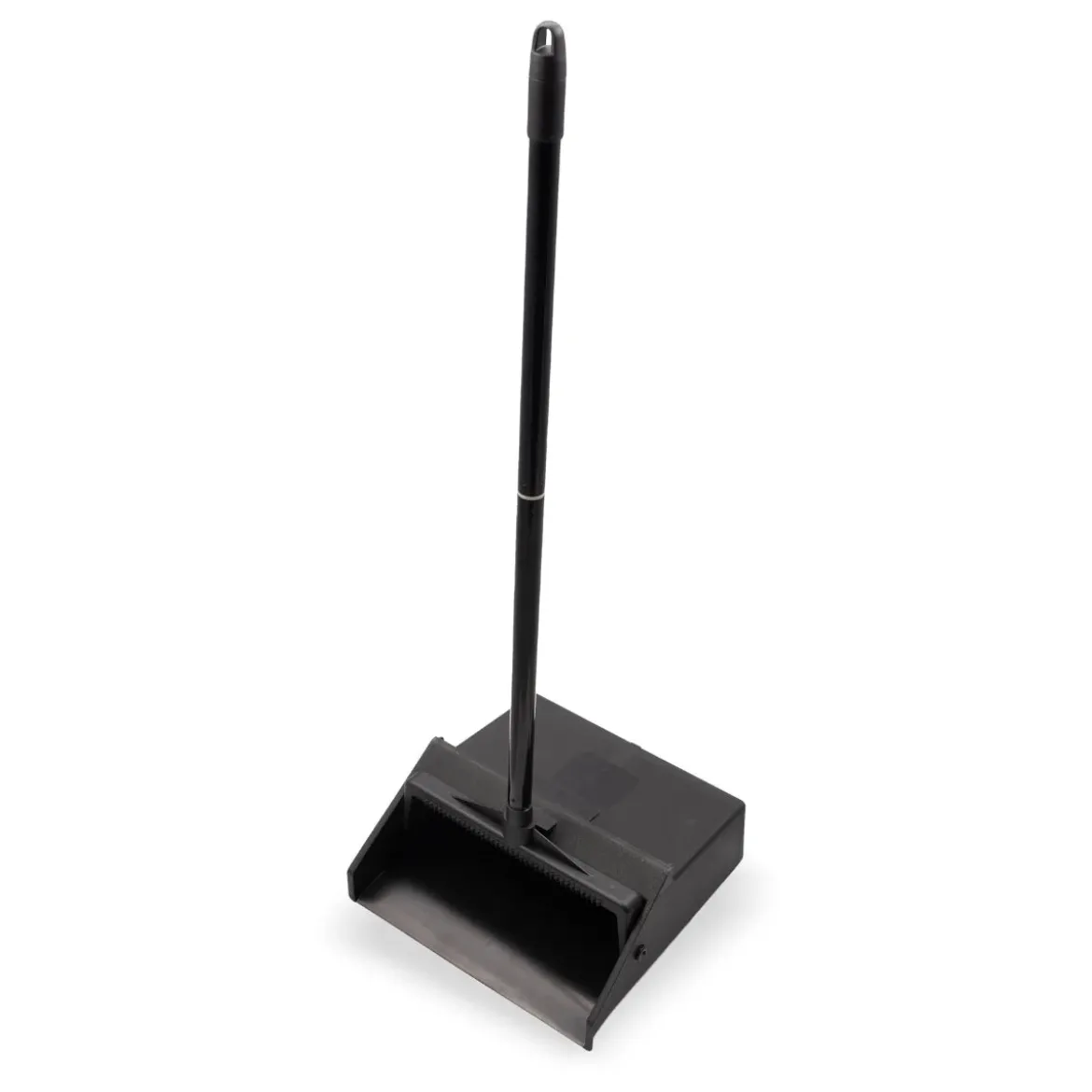 Carlisle® Black Lobby Dustpan w/ 2-Piece 30" Handle