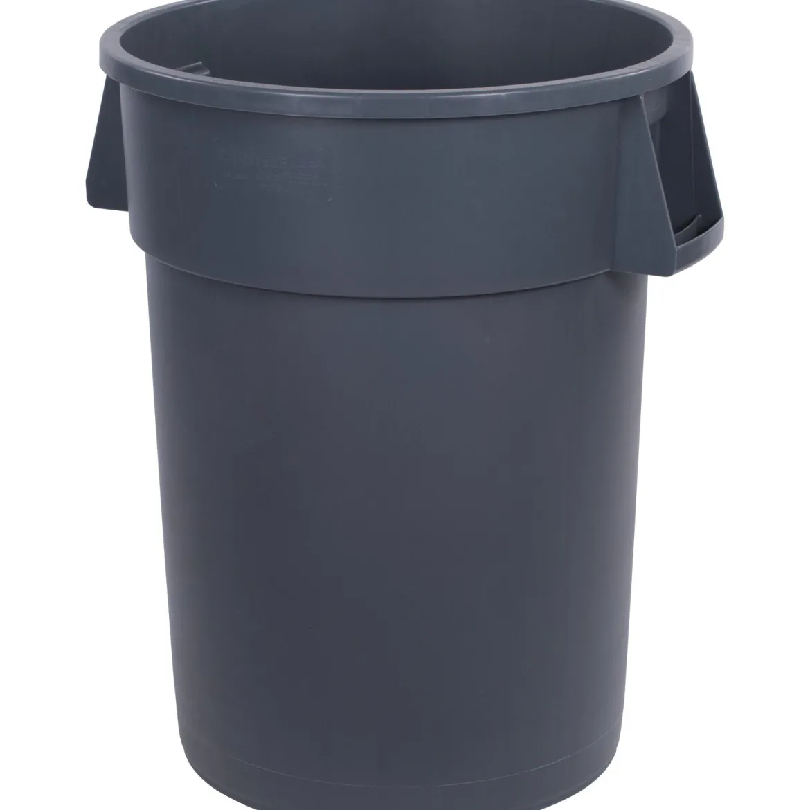 Carlisle® Bronco™ 44 Gallon Round Trash Container (#34104423) - Gray