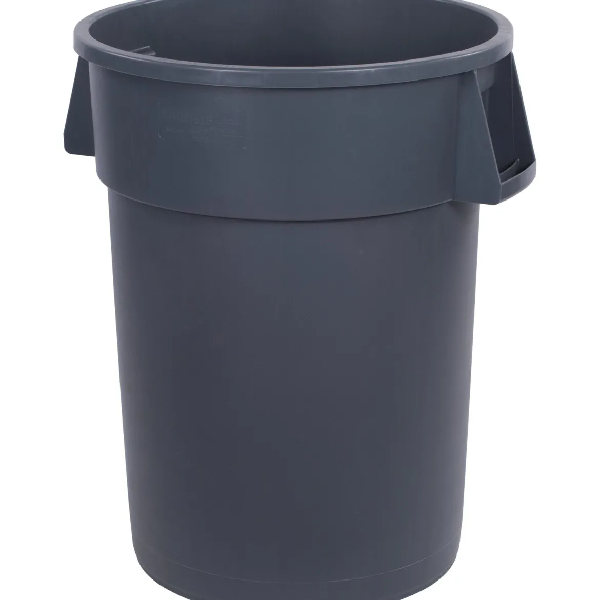 Carlisle® Bronco™ 44 Gallon Round Trash Container (#34104423) - Gray