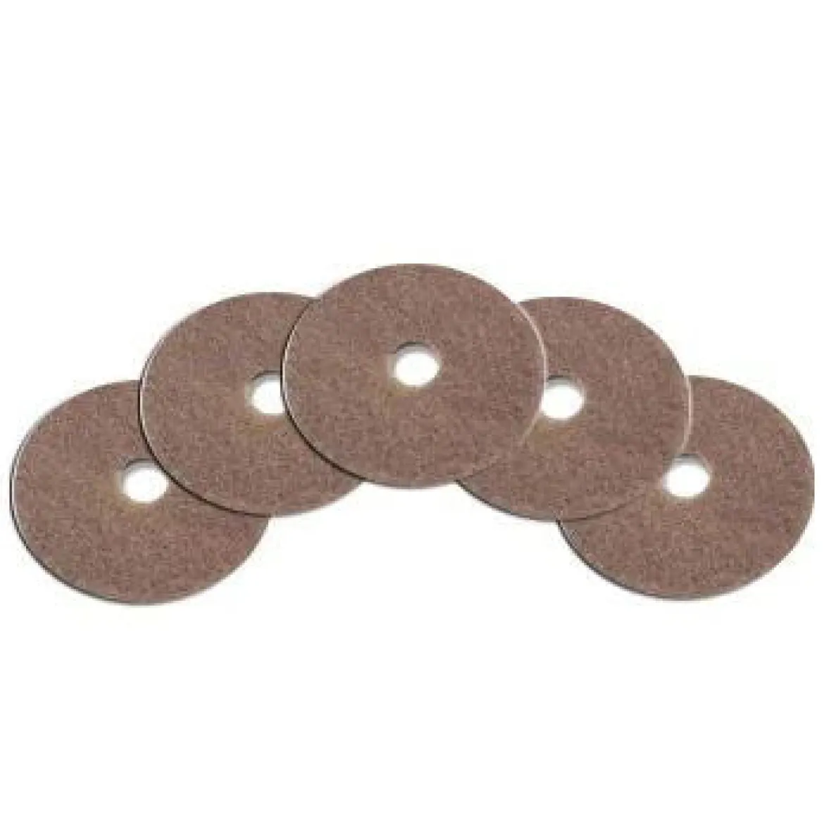 24" Champagne Soft High Speed Floor Polishing Pads - Case of 5