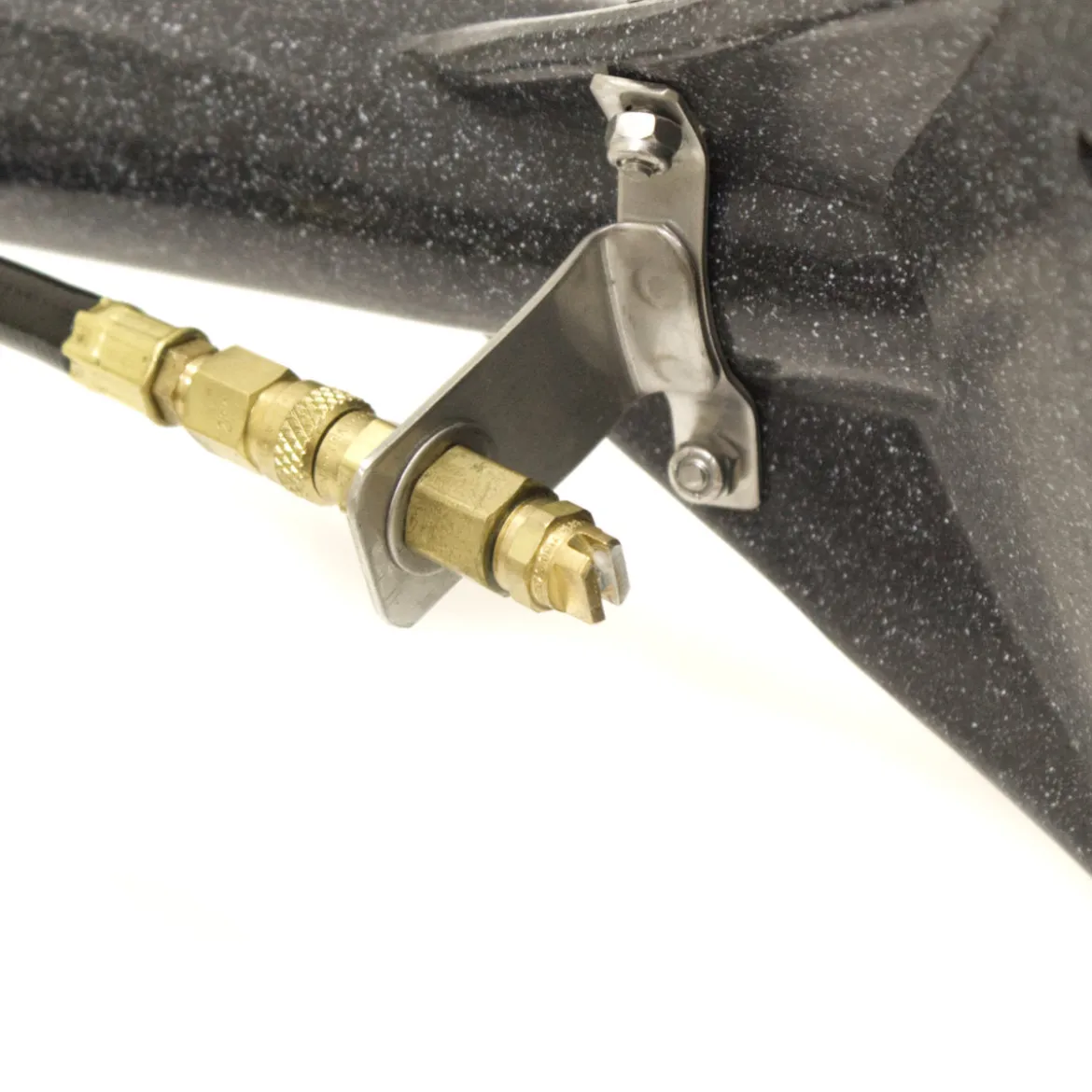 CleanFreak® 12" Adjustable Glide 2-Piece Carpet Extractor Wand w/ 1 Jet - #08 Orifice