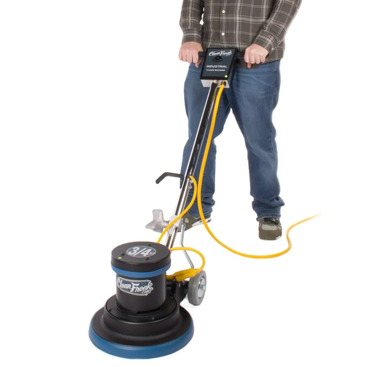 CleanFreak® 13" Carpet Scrubbing Floor Buffer (Pad Holder Sold Separately)
