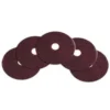 17" CleanFreak® 'Dominator' Burgundy High Performance Floor Wax Stripping Pads - Case of 5