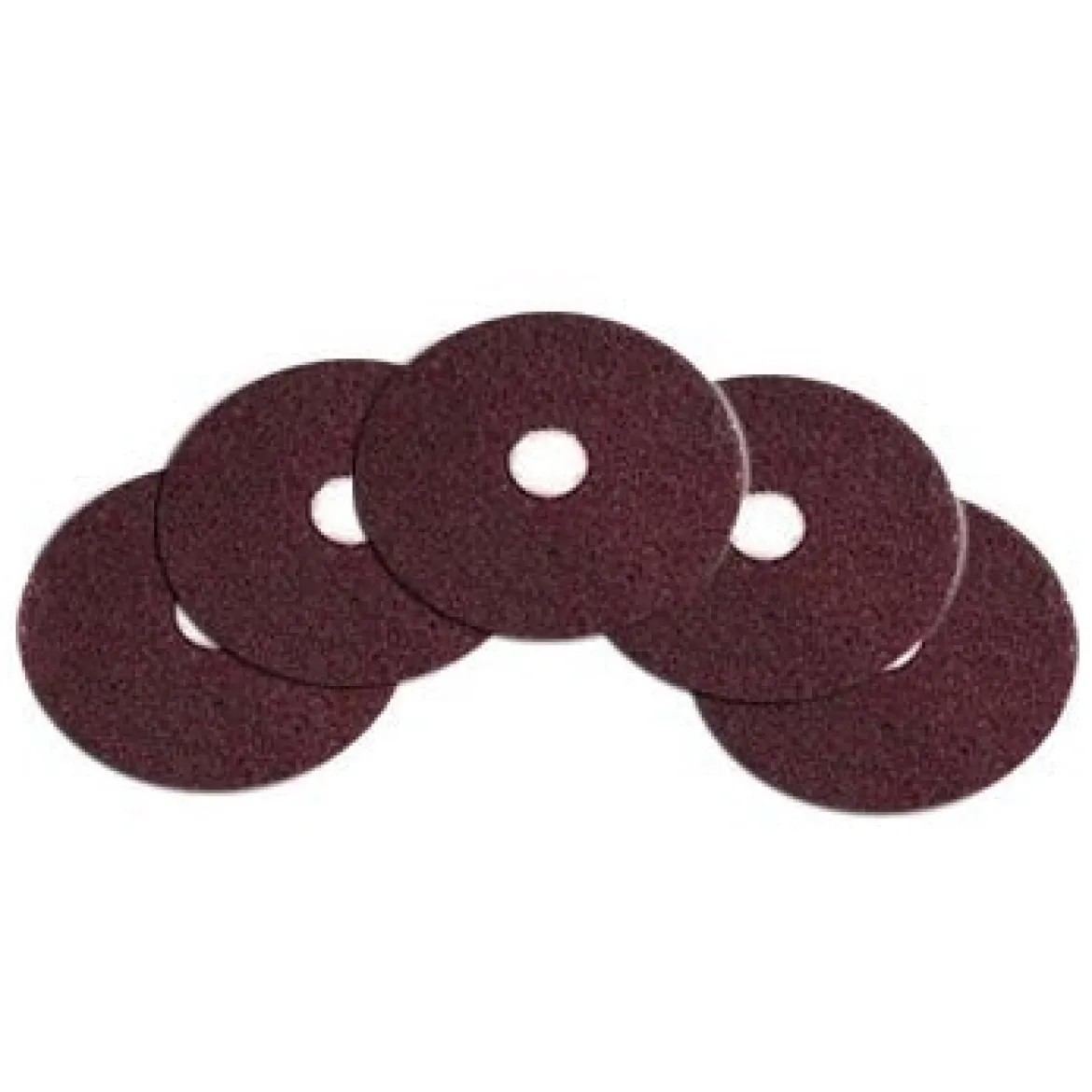 12" CleanFreak® 'Dominator' Burgundy High Performance Floor Stripping Pads - Case of 5