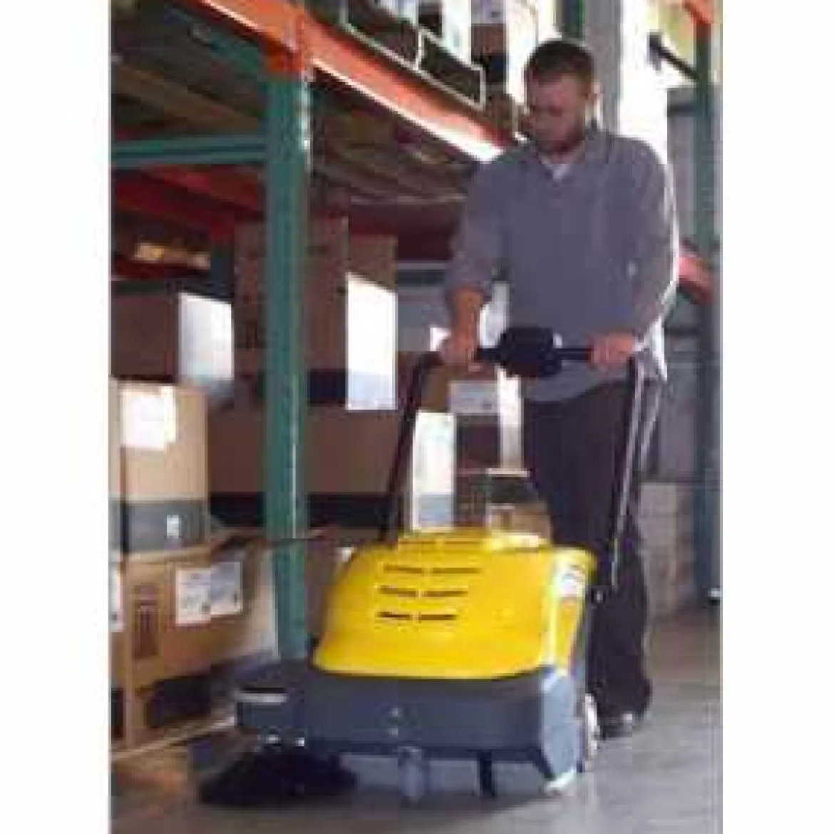 CleanFreak® 'EasySweep' Warehouse Concrete Floor Sweeper (Refurbished)