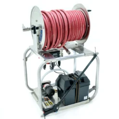 CleanFreak® 12 Volt Softwash System (100 PSI @ 7.0 GPM) w/ Remco Pump - Optional Cage, Proportioner, Hose Reel & Spray Wand w/ Nozzle