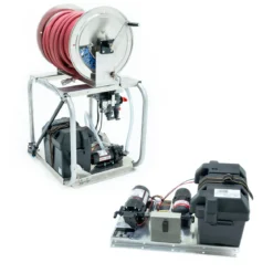 CleanFreak® 12 Volt Softwash System (100 PSI @ 7.0 GPM) w/ Remco Pump - Optional Cage, Proportioner, Hose Reel & Spray Wand w/ Nozzle