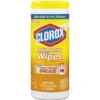 Clorox® Citrus Blend Disinfecting Wipes (7" x 8" | 35 Wipe Canisters) - Case of 12