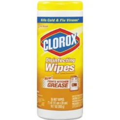 Clorox® Citrus Blend Disinfecting Wipes (7" x 8" | 35 Wipe Canisters) - Case of 12