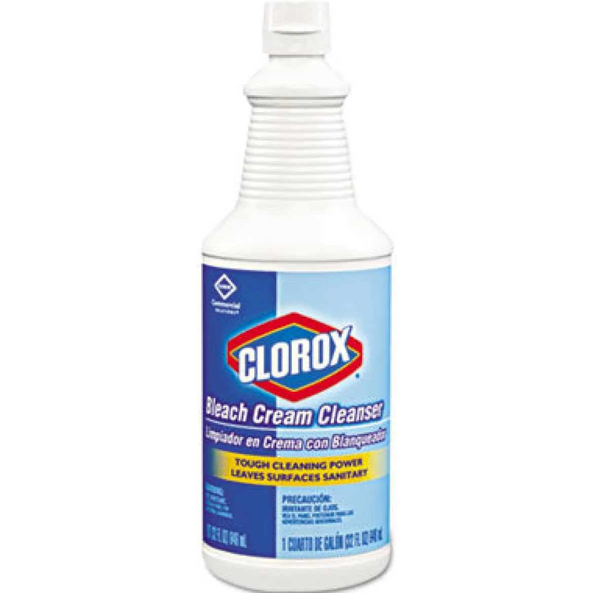 Clorox® Fresh Scent Bleach Cream Cleanser (32 oz Squeeze Bottles) - Case of 8