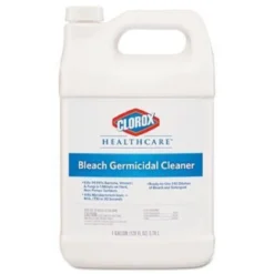 Clorox Healthcare® Bleach Germicidal Hospital Disinfectant Cleaner (1 Gallon Bottles) - Case of 4