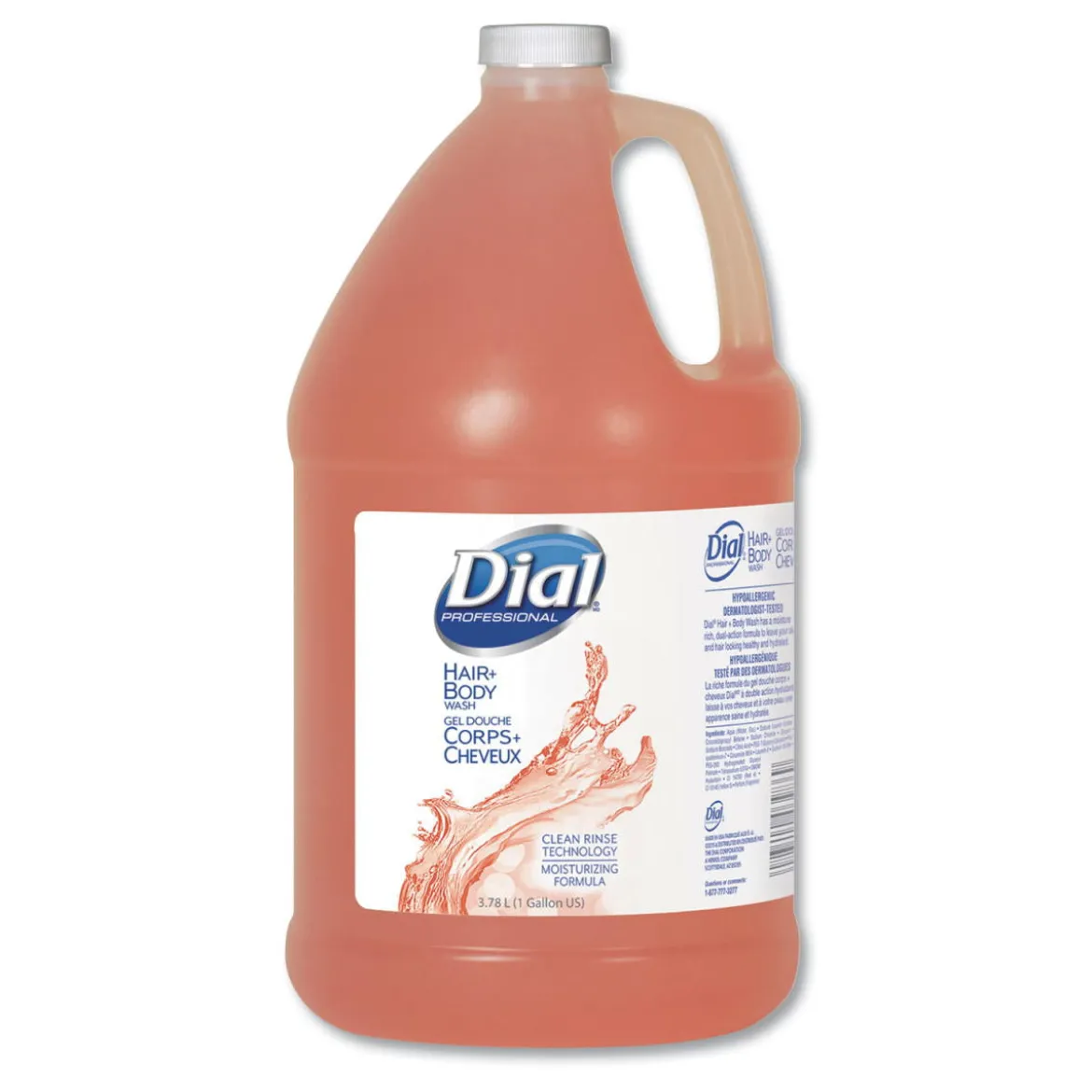 Dial® Professional Hair & Body Wash (1 Gallon Bottles) - Case of 4
