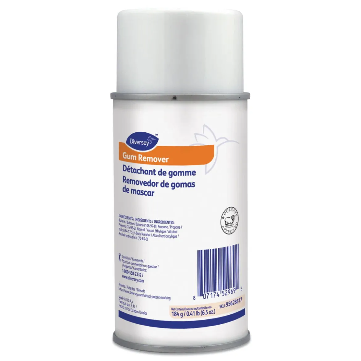 Diversey™ Gum Remover (6.5 oz Aerosol Cans) - Case of 12