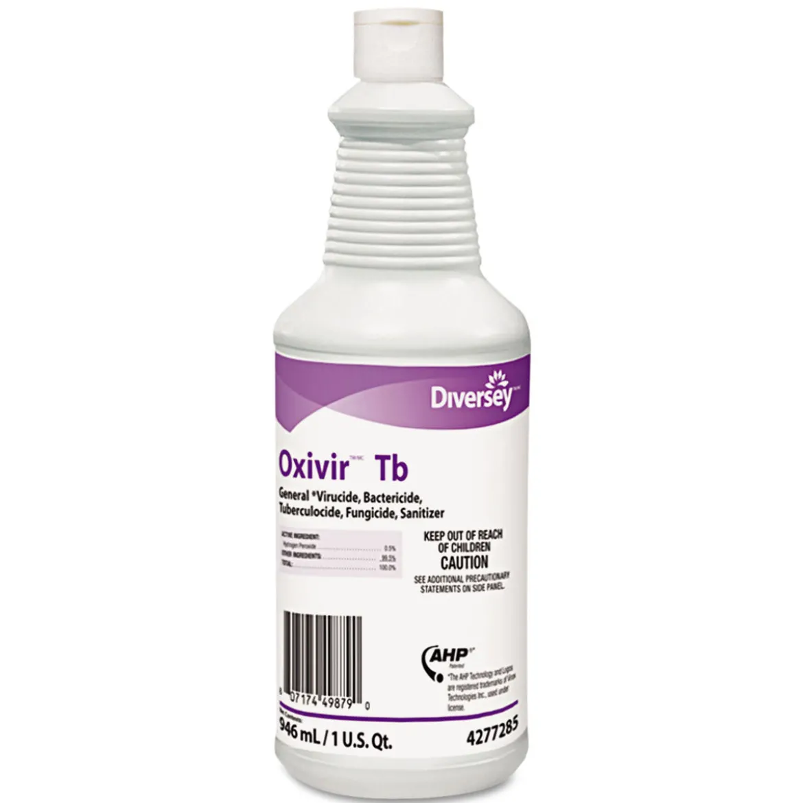 Diversey™ Oxivir Tb Virucidal & Disinfectant (32 oz Squeeze Bottles) - Case of 12