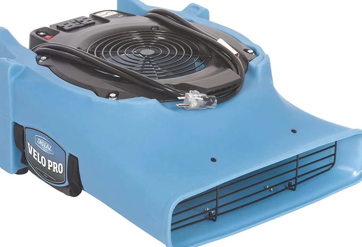 Dri-Eaz® Velo™ Low Profile 1/4 HP Drying Fan (Single & Variable Speed Options) - 885 CFM
