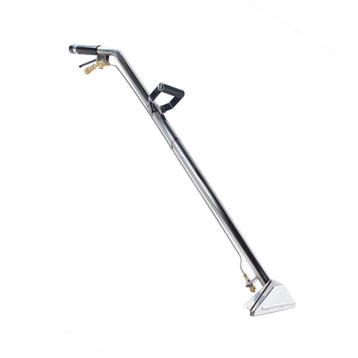 EDIC 10" Stainless Steel Drag Wand for Carpet Extractors (0 - 1,200 PSI) - 1 Jet