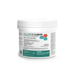 EvaClean™ PurTabs Effervescent Sanitizing & Disinfection Tablets (334mg, 3.3g & 13.1g options)