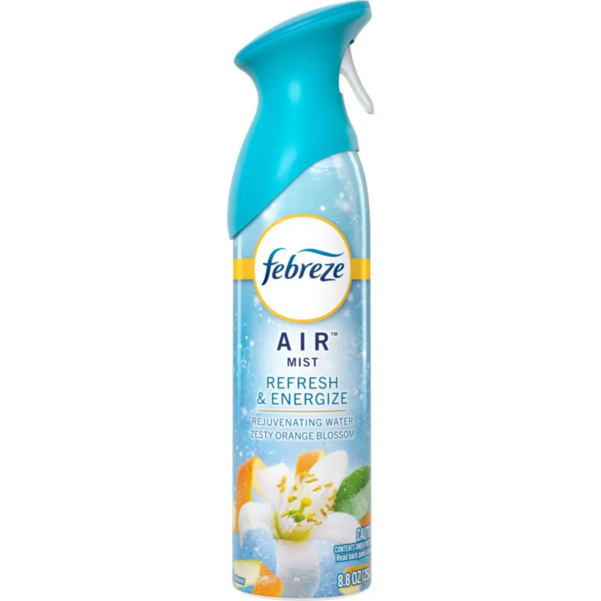 Febreze® Air™ Mist Refresh & Energize Deodorizing Spray (8.8 oz Aerosol Cans) - Case of 6