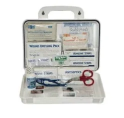 First Aid Kit with Eyewash (25 Man) - Plastic Case