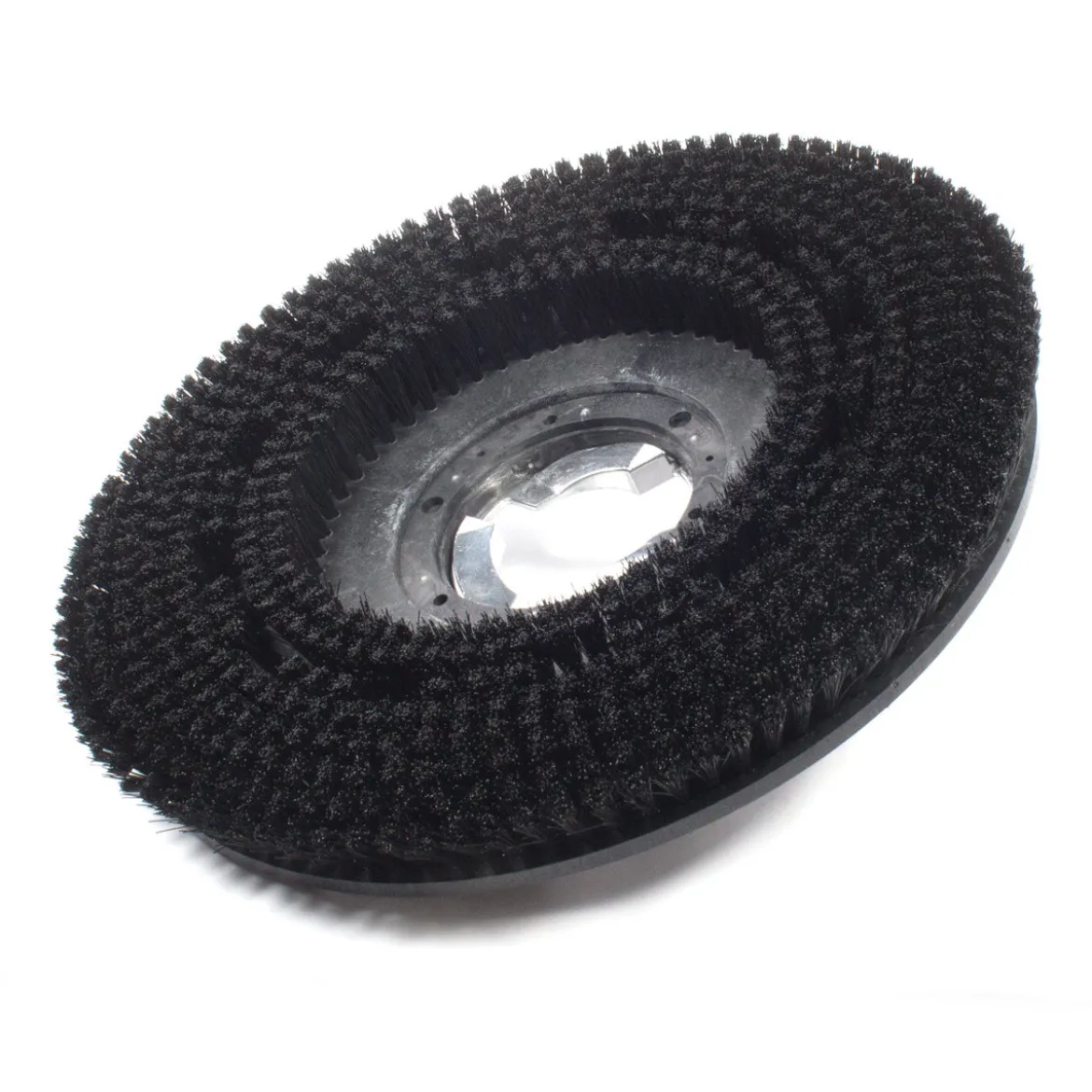 20" Floor Buffer Everyday Floor Scrubbing Brush w/ Nylon Bristles (18" Actual Diameter)