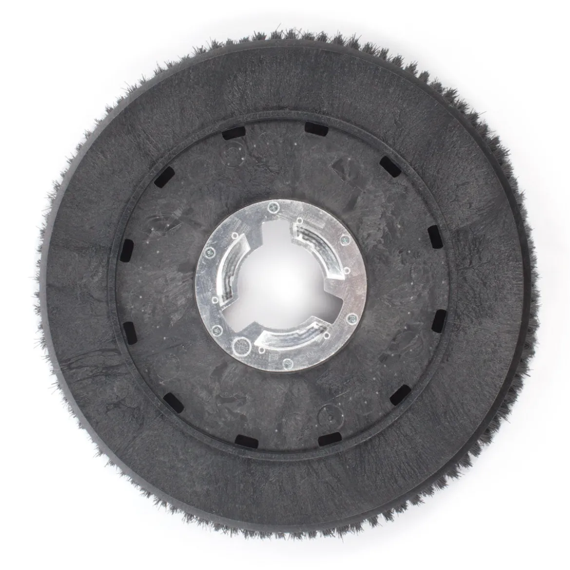 20" Floor Buffer Everyday Floor Scrubbing Brush w/ Nylon Bristles (18" Actual Diameter)