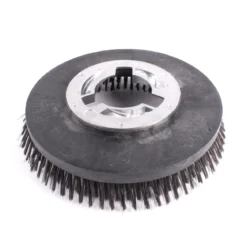 13" Floor Buffer Extremely Aggressive Stripping & Scouring Brush w/ Wire Bristles (11" Actual Diameter)