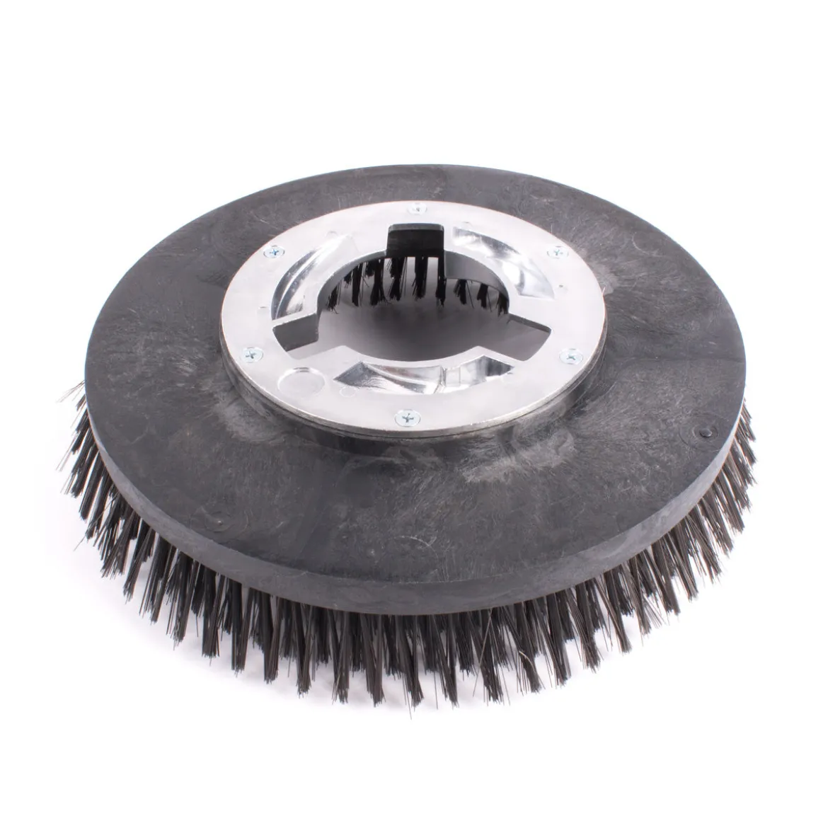 13" Floor Buffer Extremely Aggressive Stripping & Scouring Brush w/ Wire Bristles (11" Actual Diameter)