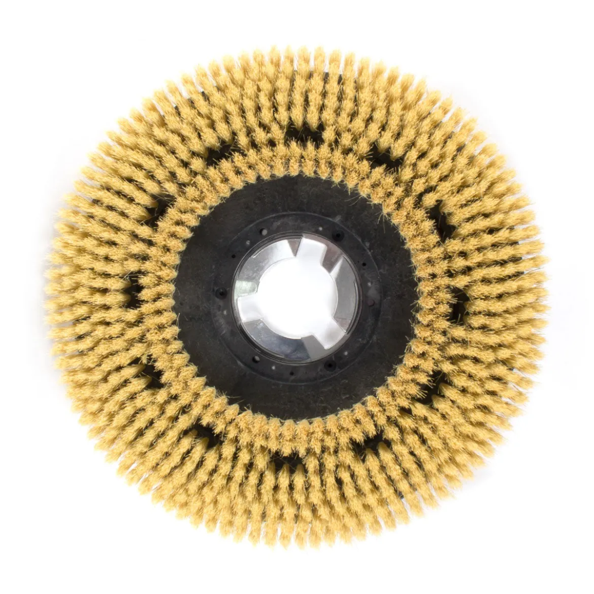 20" Floor Buffer Marble & Stone Floor Buffing & Polishing Brush w/ Tampico Bristles (18" Actual Diameter)