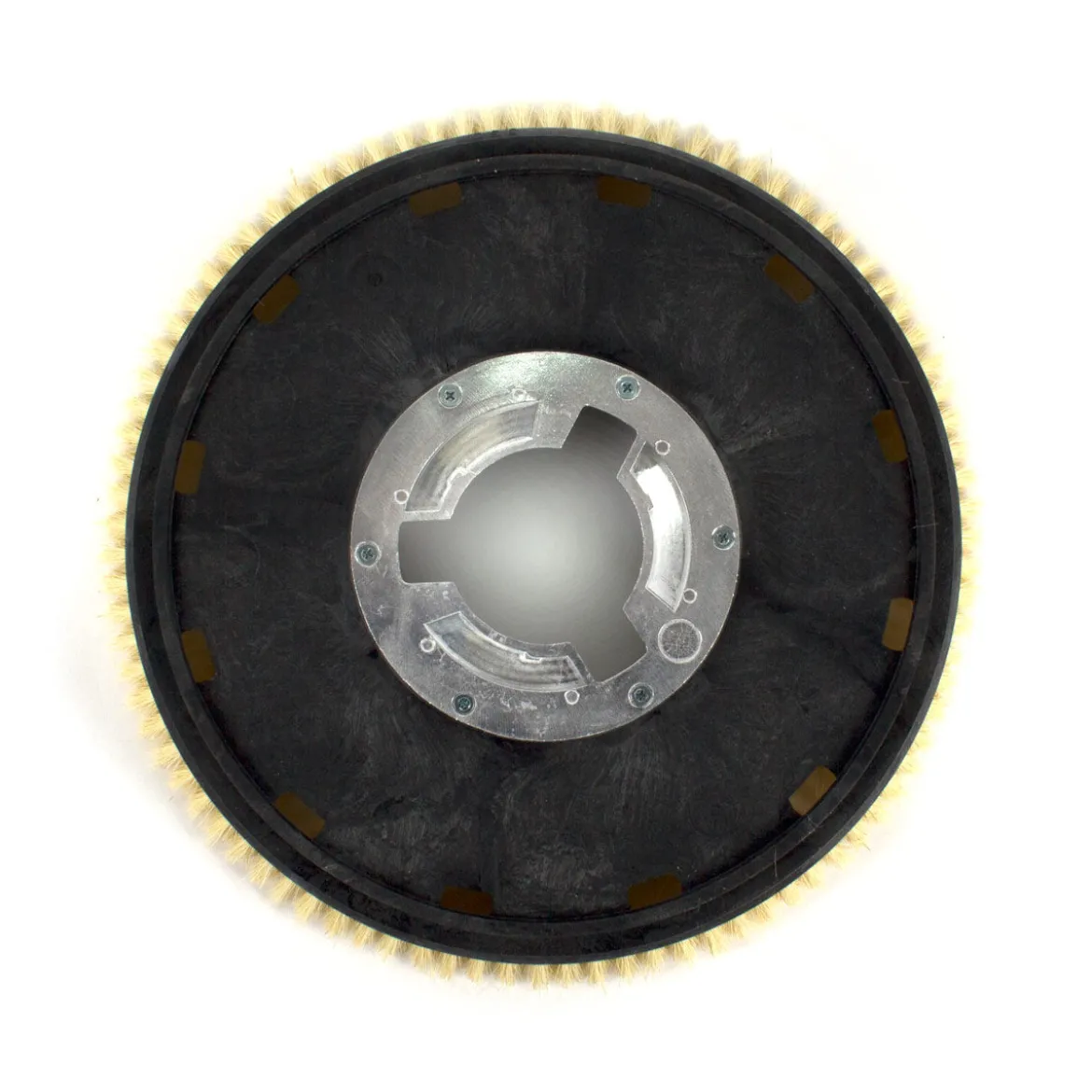 16" Floor Buffer Marble & Stone Floor Buffing & Polishing Brush w/ Tampico Bristles (14" Actual Diameter)