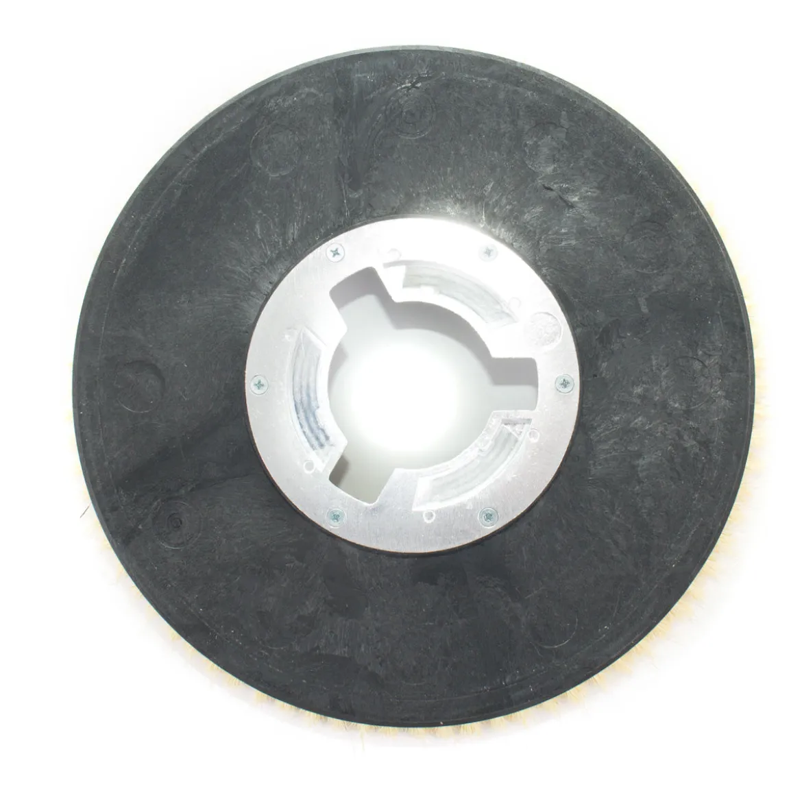 15" Floor Buffer Marble & Stone Floor Buffing & Polishing Brush w/ Tampico Bristles (13" Actual Diameter)