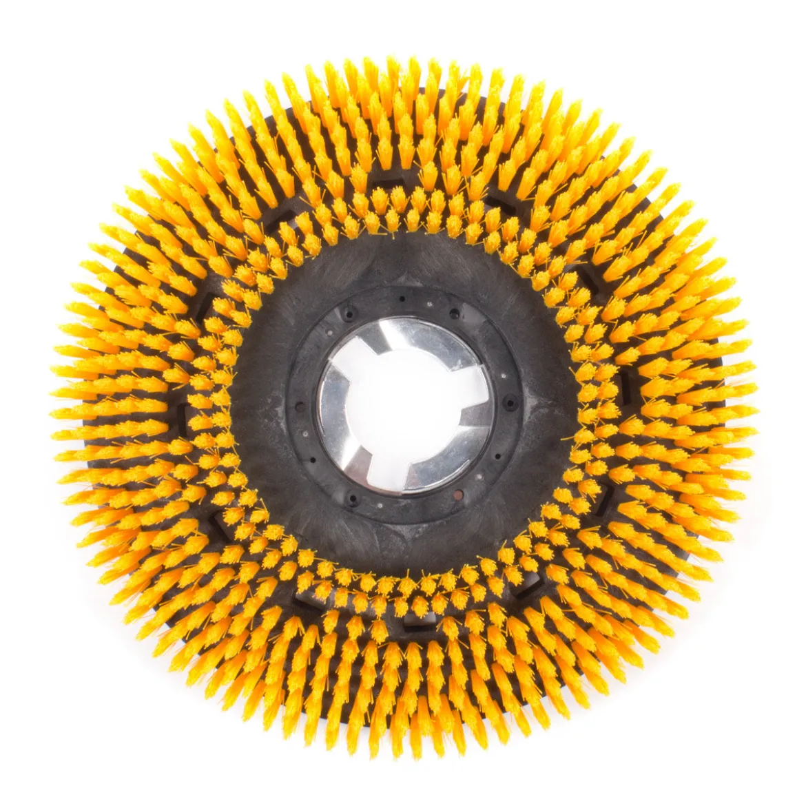 20" Floor Buffer Medium Duty Floor Scrubbing Brush w/ Poly Bristles (18" Actual Diameter)