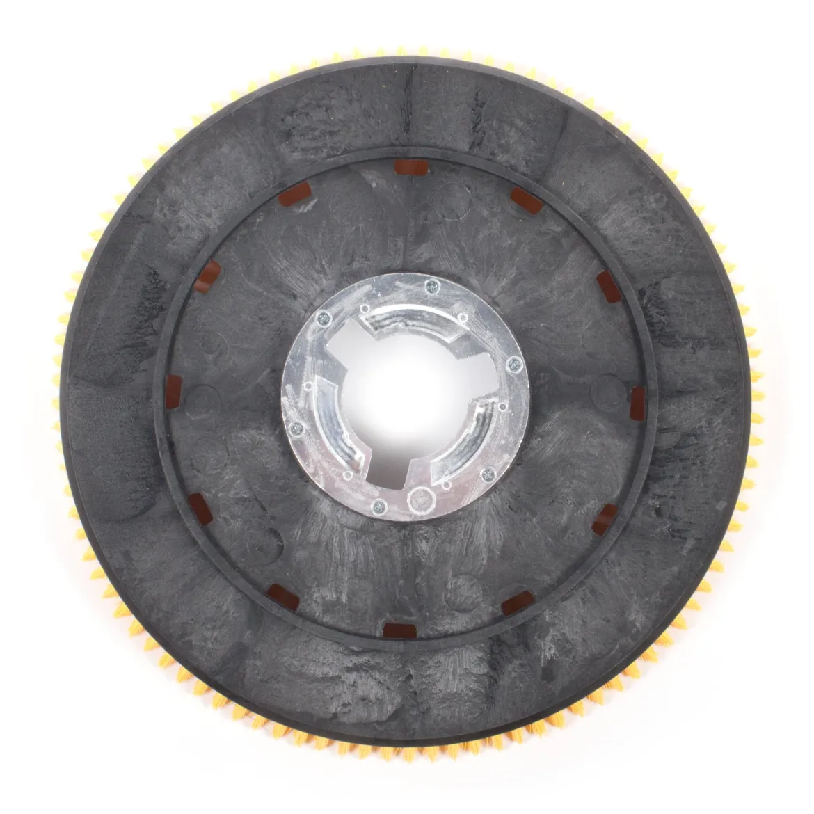 20" Floor Buffer Medium Duty Floor Scrubbing Brush w/ Poly Bristles (18" Actual Diameter)