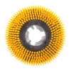 13" Floor Buffer Medium Duty Floor Scrubbing Brush w/ Poly Bristles (11" Actual Diameter)
